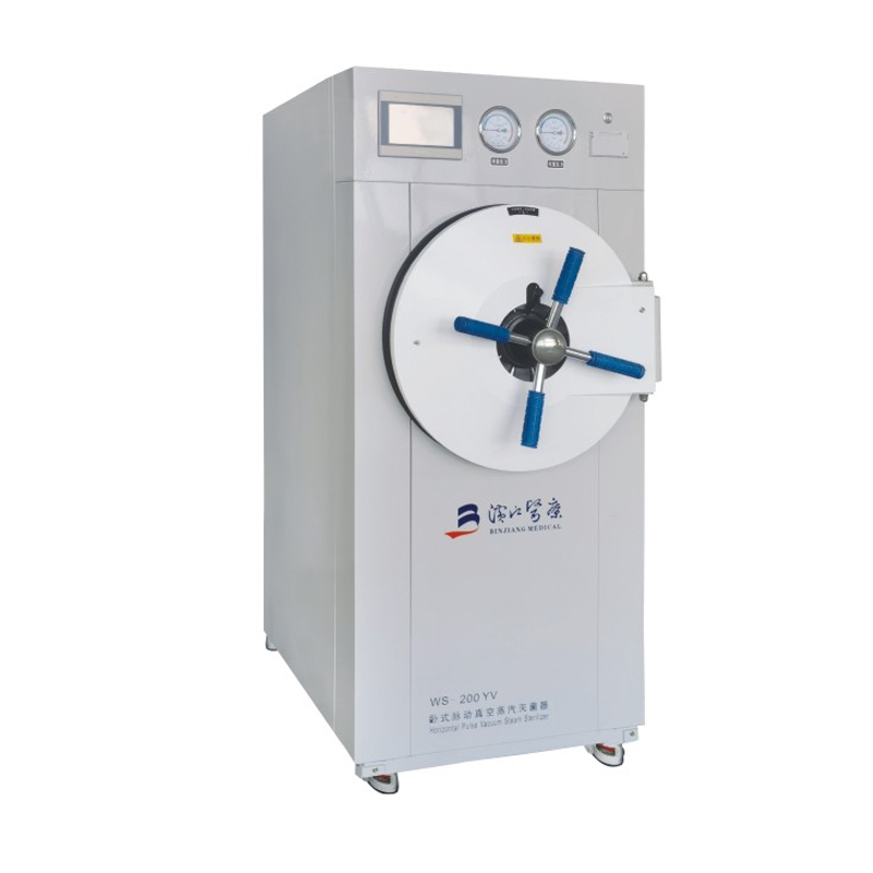 Esterilizador de vapor al vacío de pulso horizontal