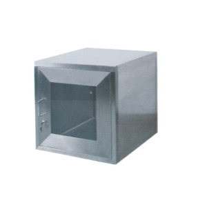 Ventana de transferencia con enclavamiento de doble puerta