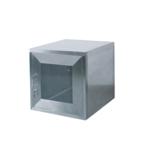 Ventana de transferencia con enclavamiento de doble puerta