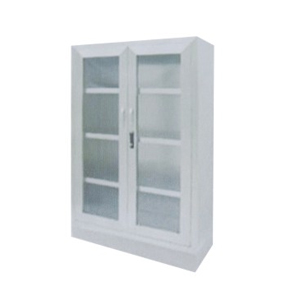 Mueble vestidor de acero inoxidable